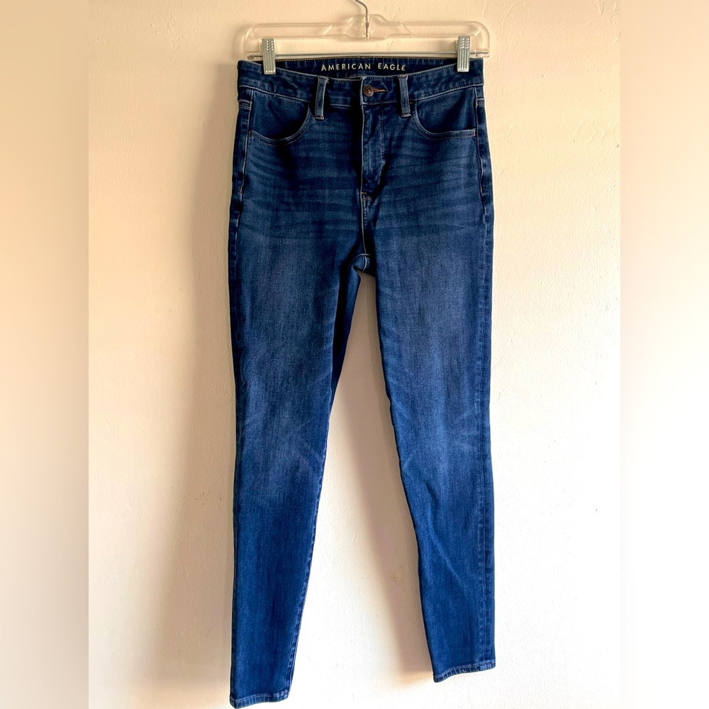 American Eagle size 6 regular “super high rise jegging”